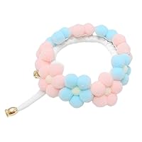 Amazon | Charmoon 首輪 シュシュ 猫 小型犬 ペット ハーネス 花